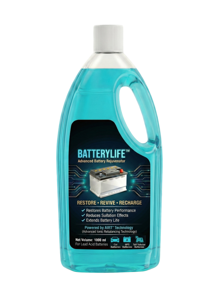 BatteryLife 500ml Blue Label Product Bottle